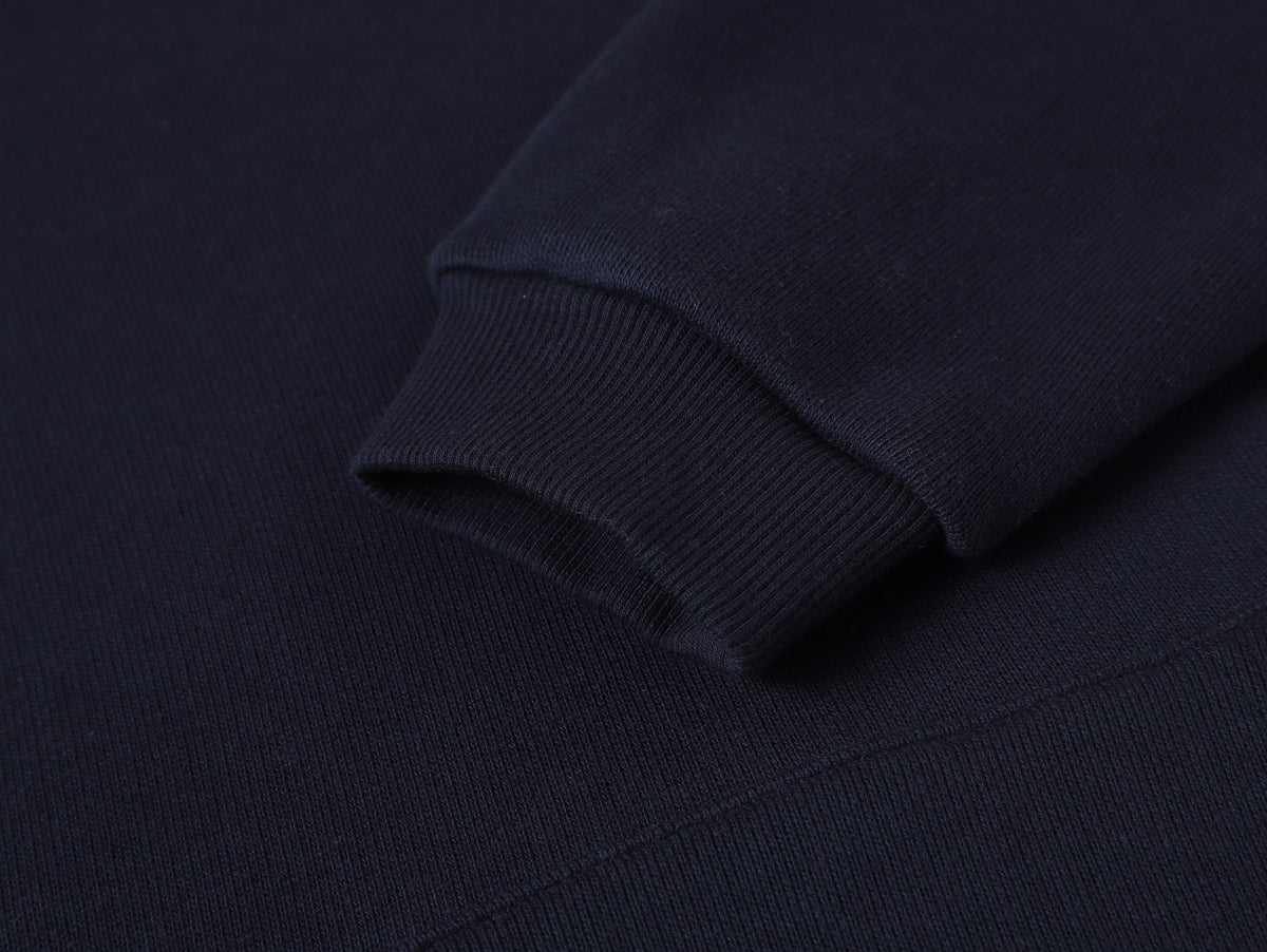 BLANCKS PULLOVER HOODIE W/ POCKETS - DARK BLUE