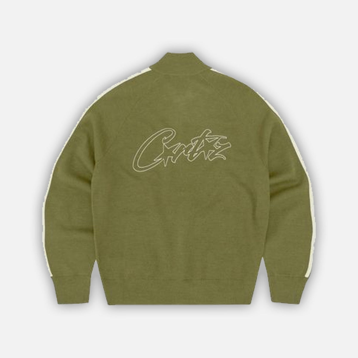 Corteiz RTW VVS Knit Zip Up Fleece - Olive