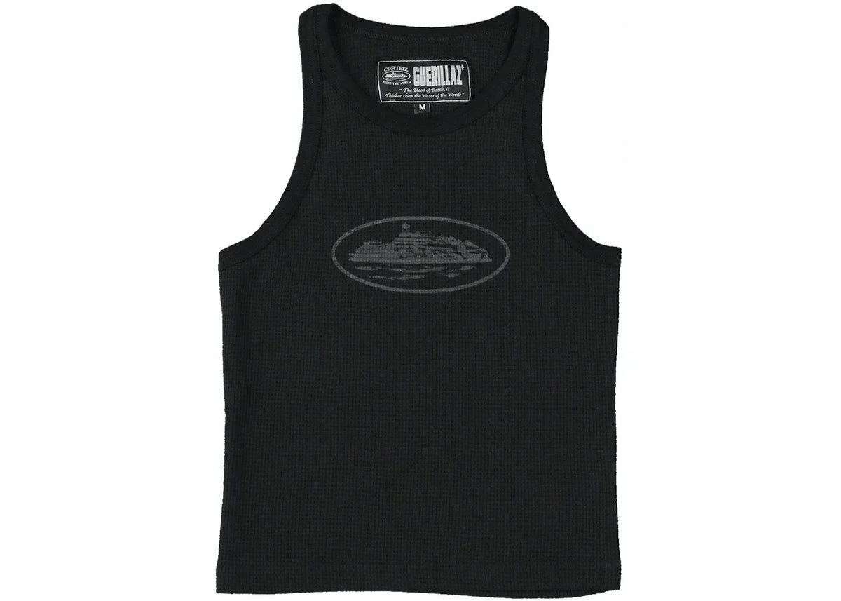 Corteiz RTW OG Women’s Alcatraz Tank Top - Triple Black