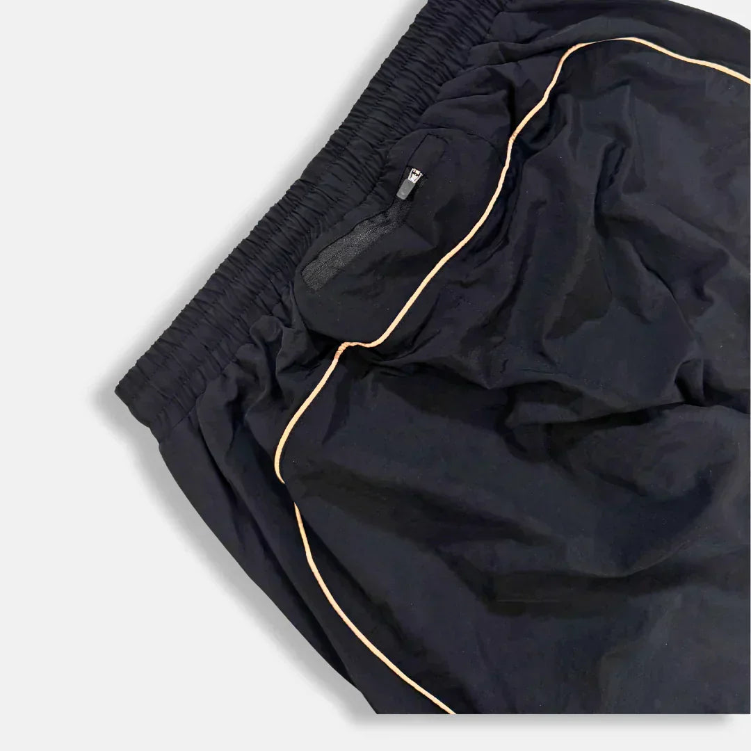 Syna World Logo Shell Tracksuit - Black / Rose Gold