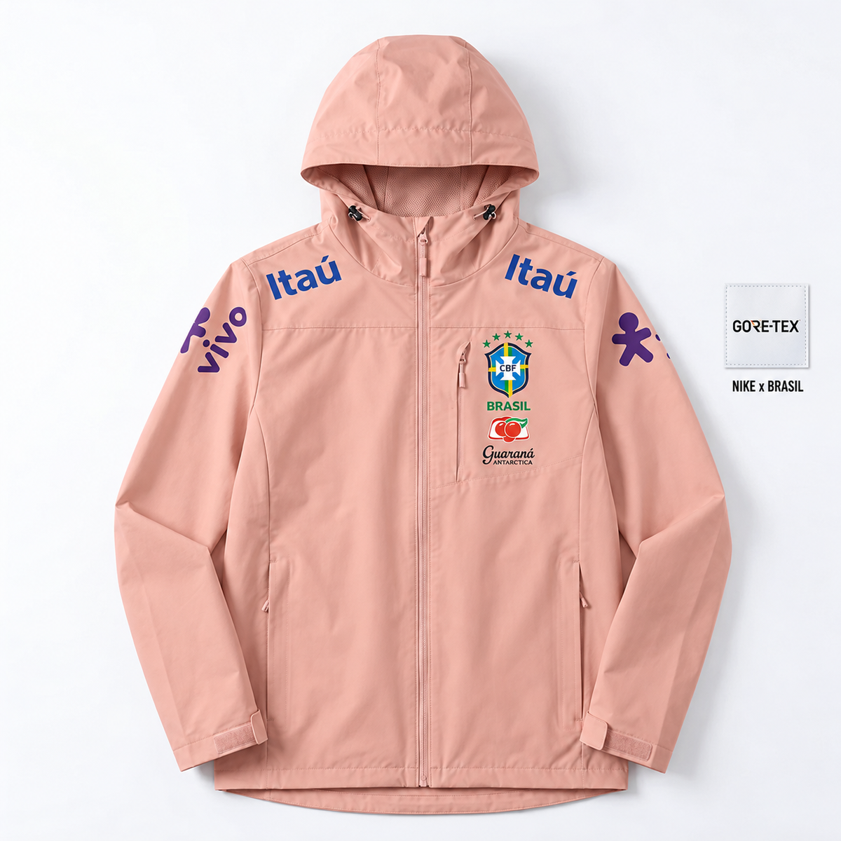 Brazil x Nike Gore-Tex Windbreaker – Pink
