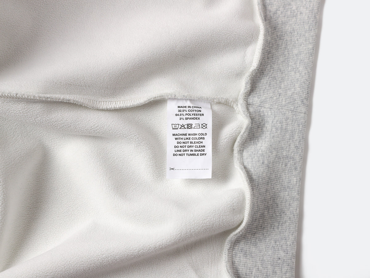 BLANCKS PULLOVER HOODIE - LIGHT GREY