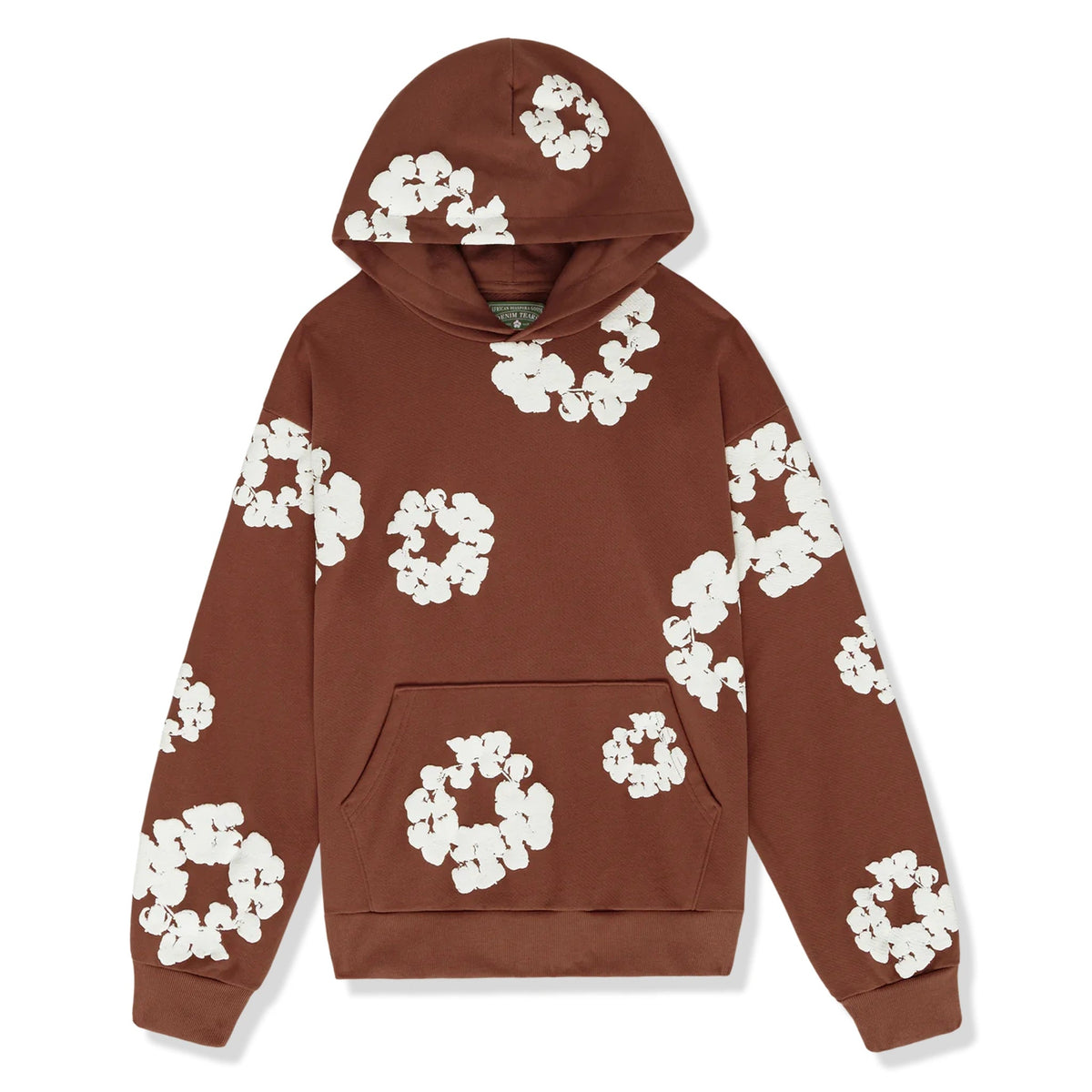 Brown Denim Tears Hoodie