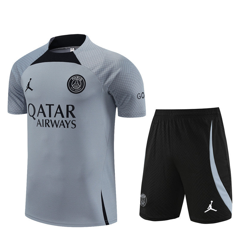 Grey PSG Shorts & shirt