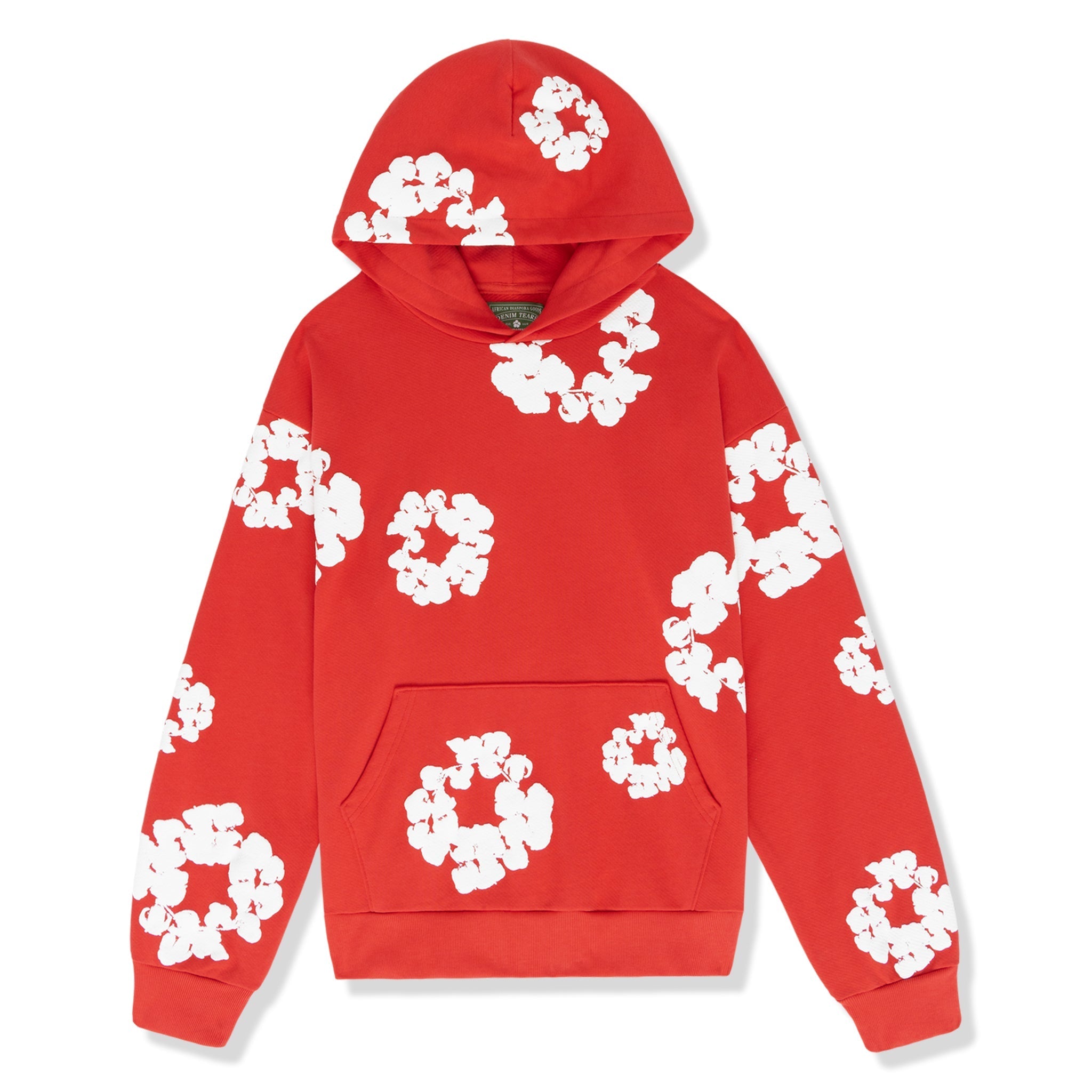 Red Denim Tears Hoodie