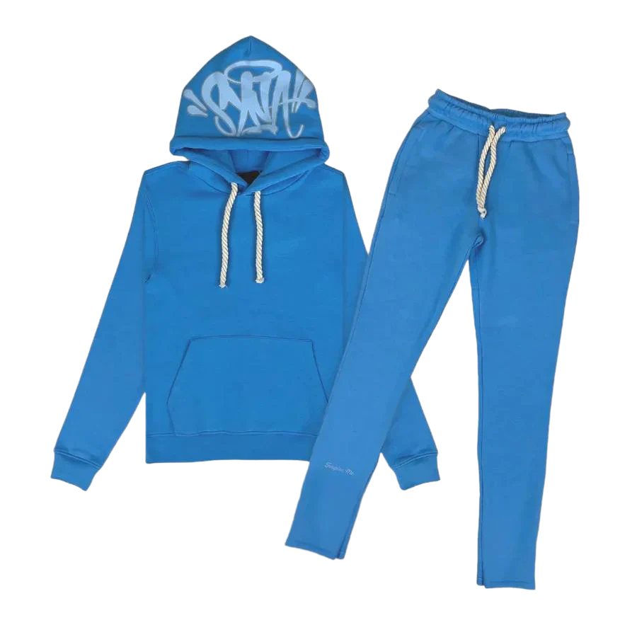 Syna Logo Tracksuit - Blue