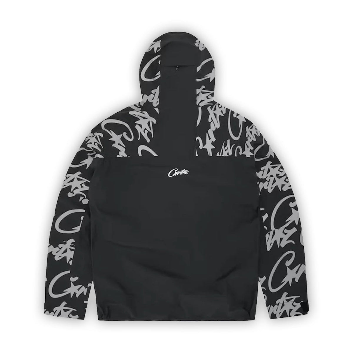 Corteiz RTW Elitework Waterproof Shell Jacket - Black