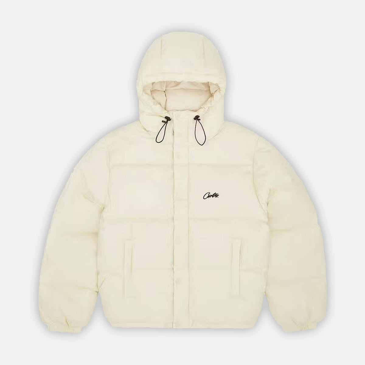 Corteiz RTW Bolo V2 Puffer Jacket - Off White