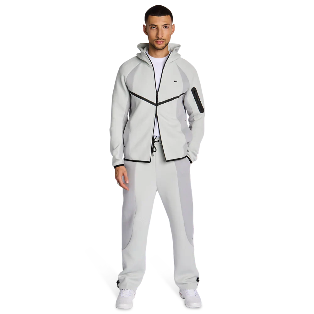 Black & Off white Tech Fleece