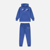 Trapstar Chenille Decoded Hooded Tracksuit - Dazzling Blue