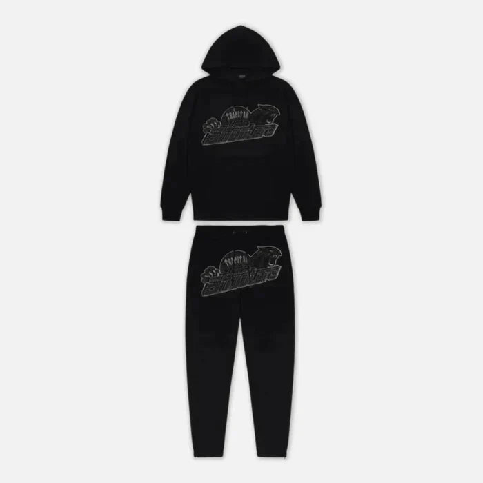 Trapstar Shooters Tracksuit - Black Monochrome