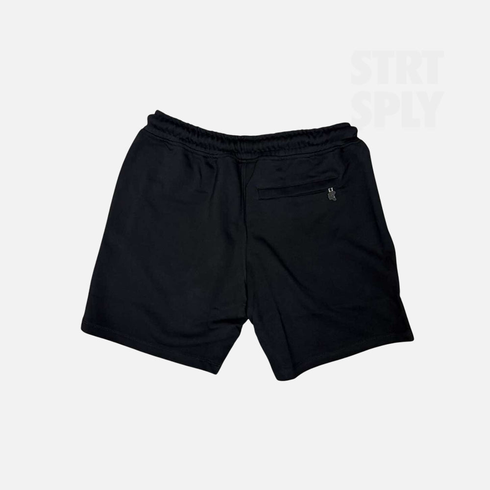 Syna World T-Shirt & Shorts Logo Set - Black / Rose Gold