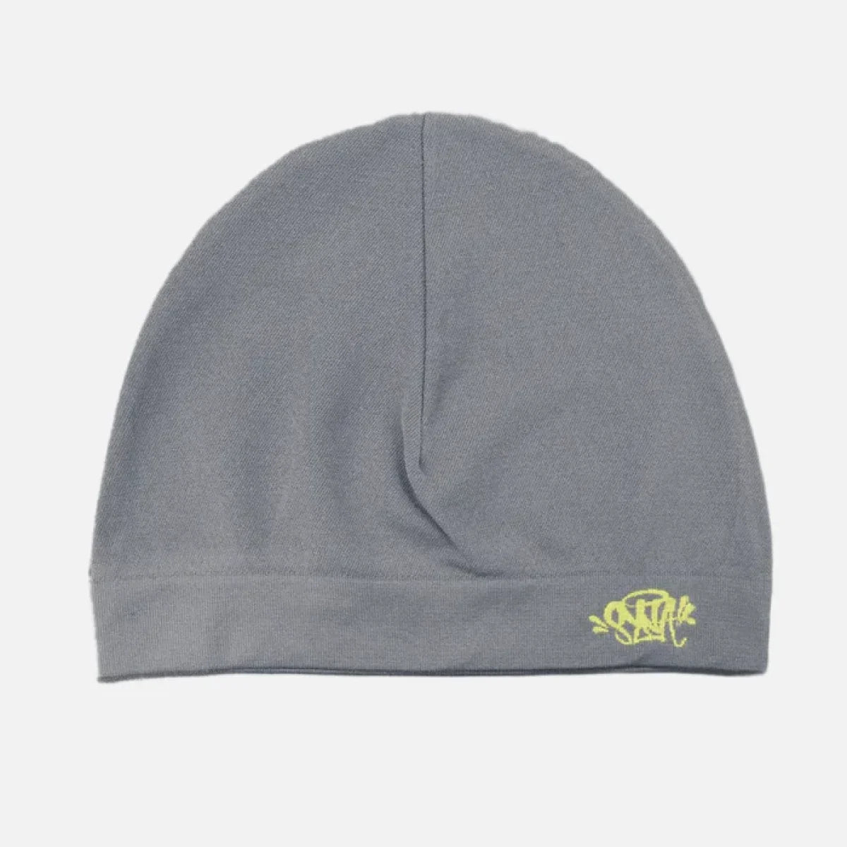 Grey & Green Skull Cap