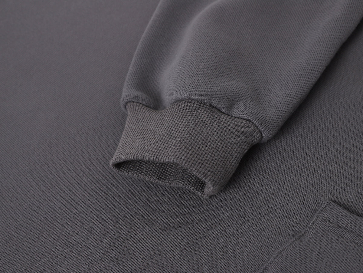 BLANCKS PULLOVER HOODIE W/ POCKETS - STONE