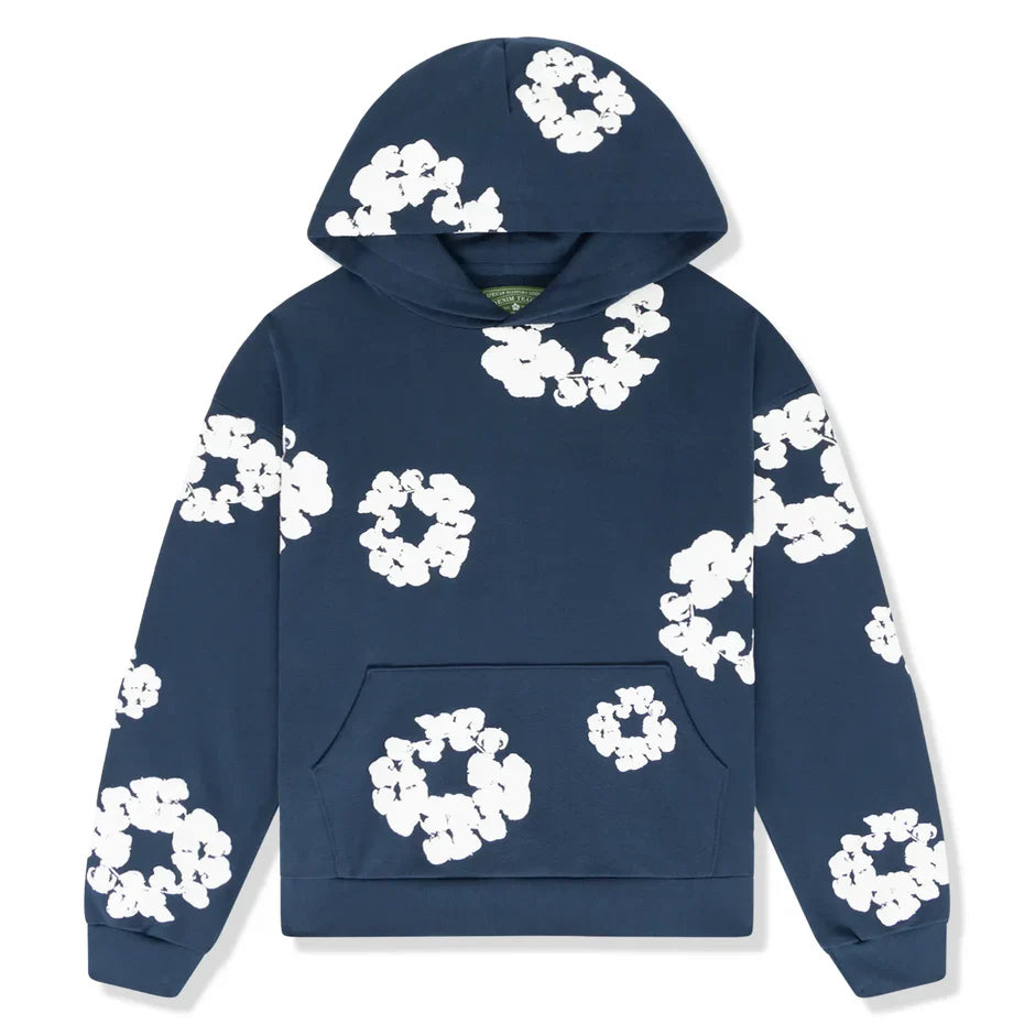 Navy Denim Tears Hoodie