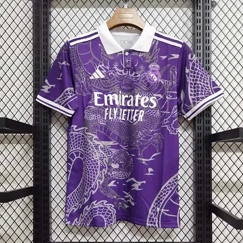 Real Madrid Purple Dragon Shirt