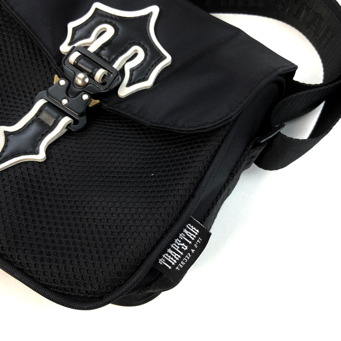 Trapstar Black Messenger Bag 1.0