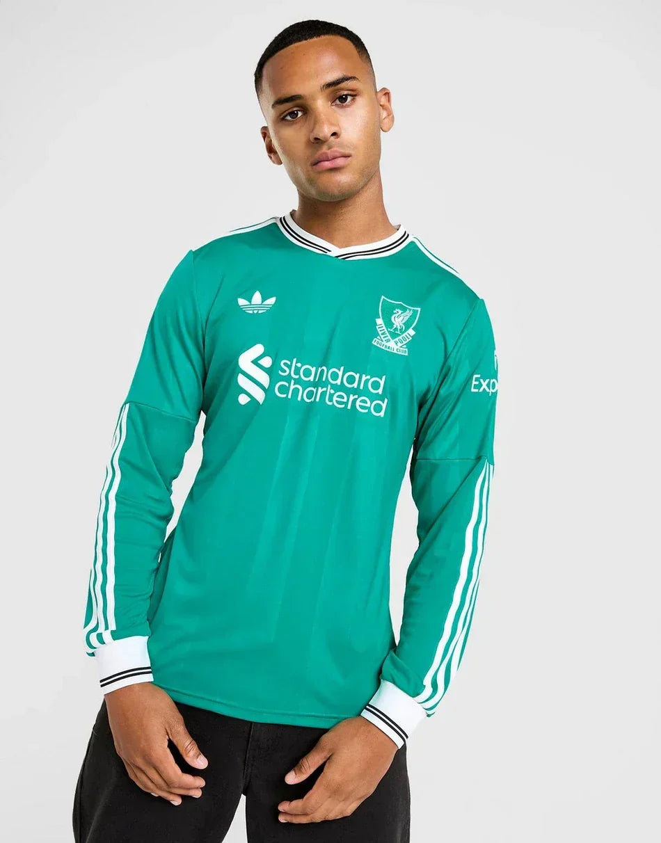 ADIDAS LIVERPOOL FC 25/26 THIRD SHIRT WITH LONG SLEEVES