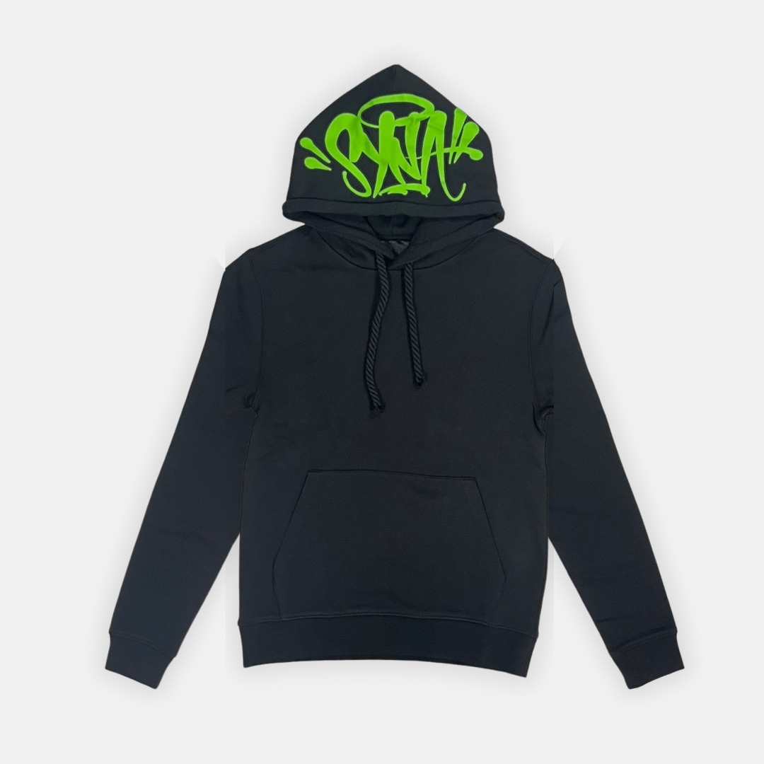 Syna Logo Tracksuit - Black / Green