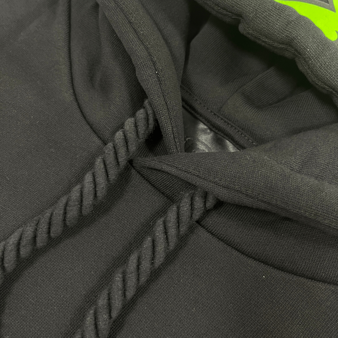 Syna Logo Tracksuit - Black / Green