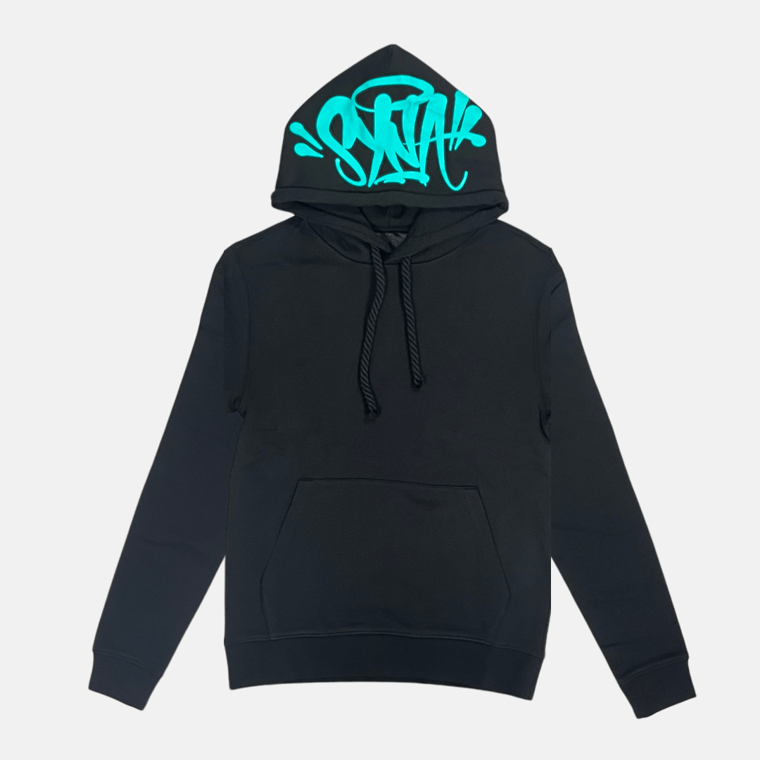 Syna Logo Tracksuit - Black / Teal