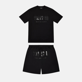 Trapstar Gel Decoded Shorts Set -  Blackout