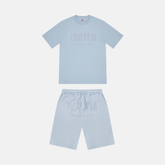 Trapstar Gel Decoded Shorts Set - Cashmere Blue