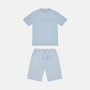 Trapstar Gel Decoded Shorts Set - Cashmere Blue