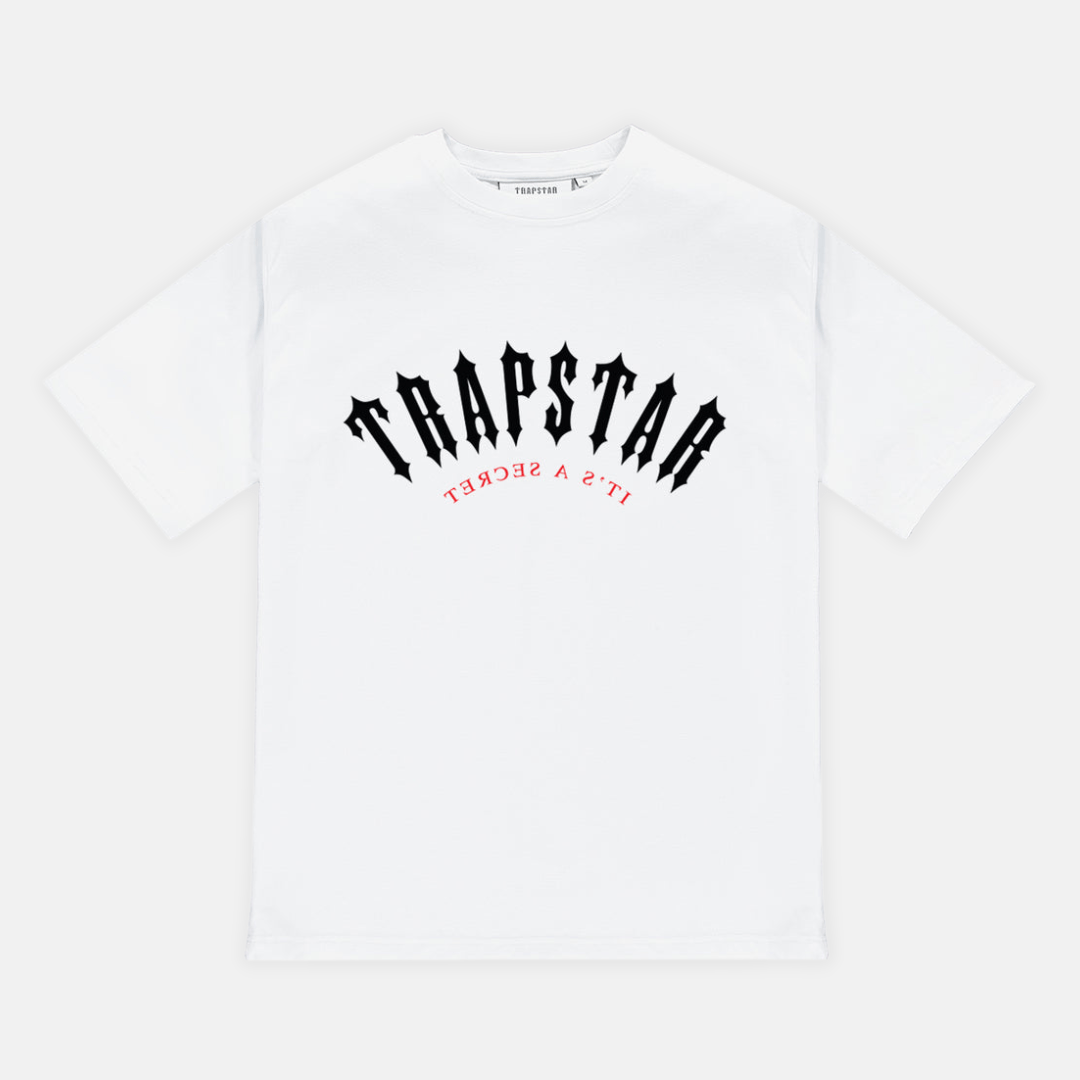 Trapstar Arched Irongate It's A Secret Tee - White