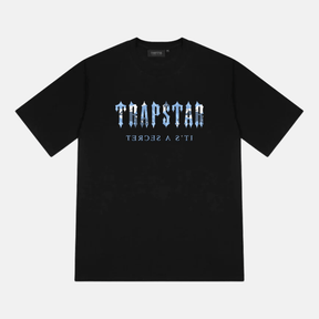 Trapstar Decoded T-Shirt - Black/Blue Camo