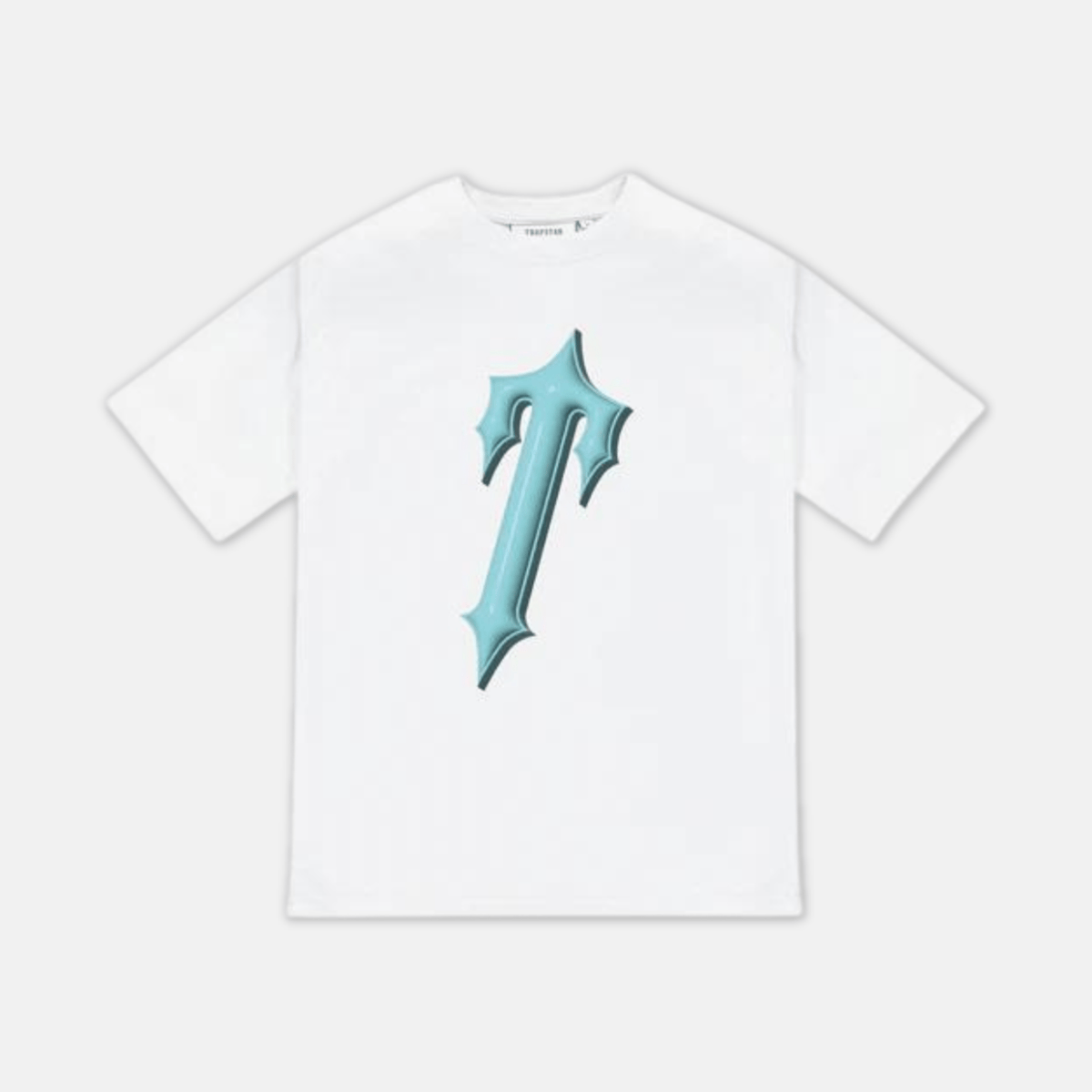 Trapstar Decoded T-Shirt - White/Teal